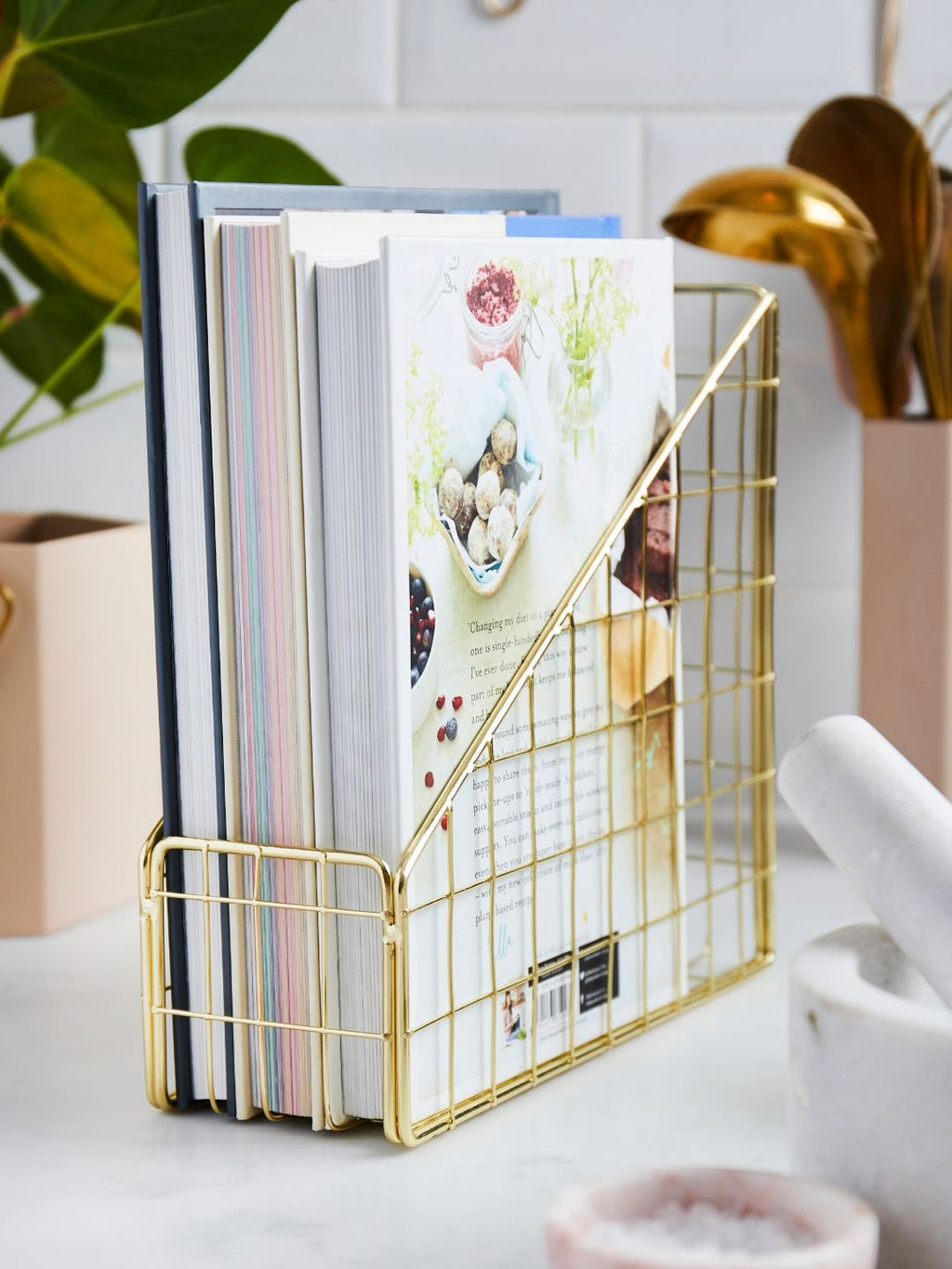 My Life Handmade - Gold Luxury Storage Desk Organiser